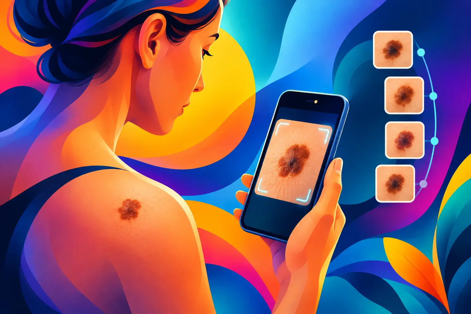 Documenting Changing Skin Lesions Safely