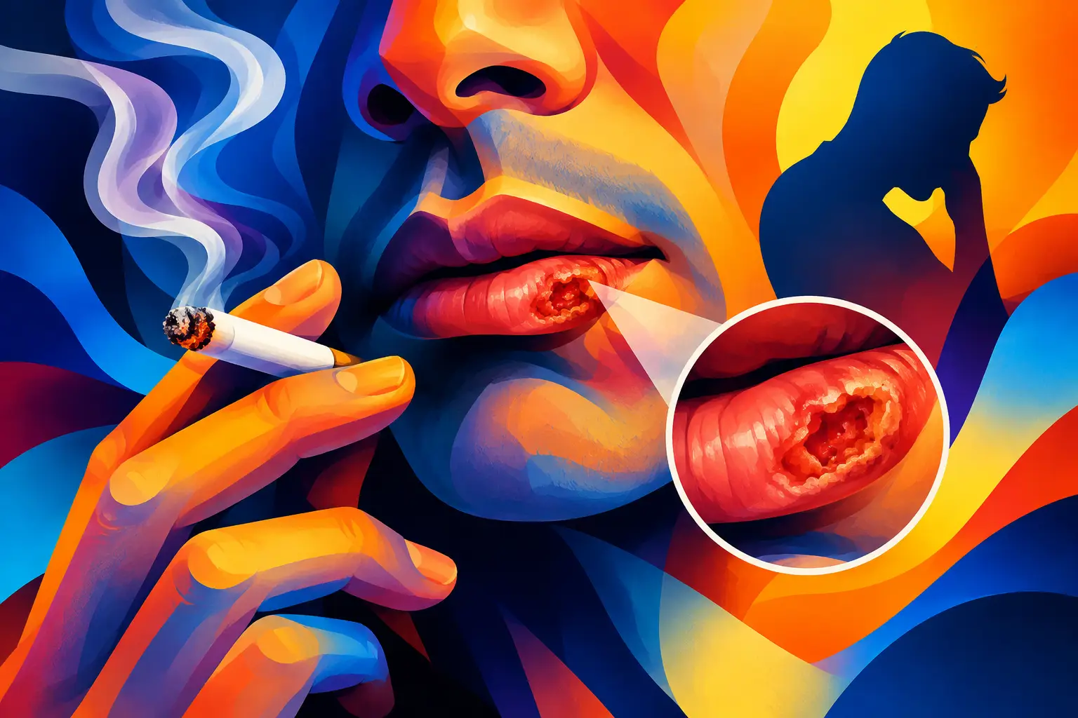 Signs of Lip Cancer in Smokers to Act On
