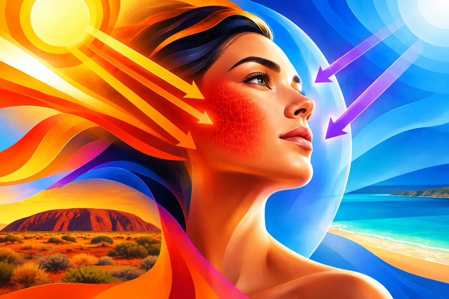 UVA Versus UVB Damage Risks for Australian Skin