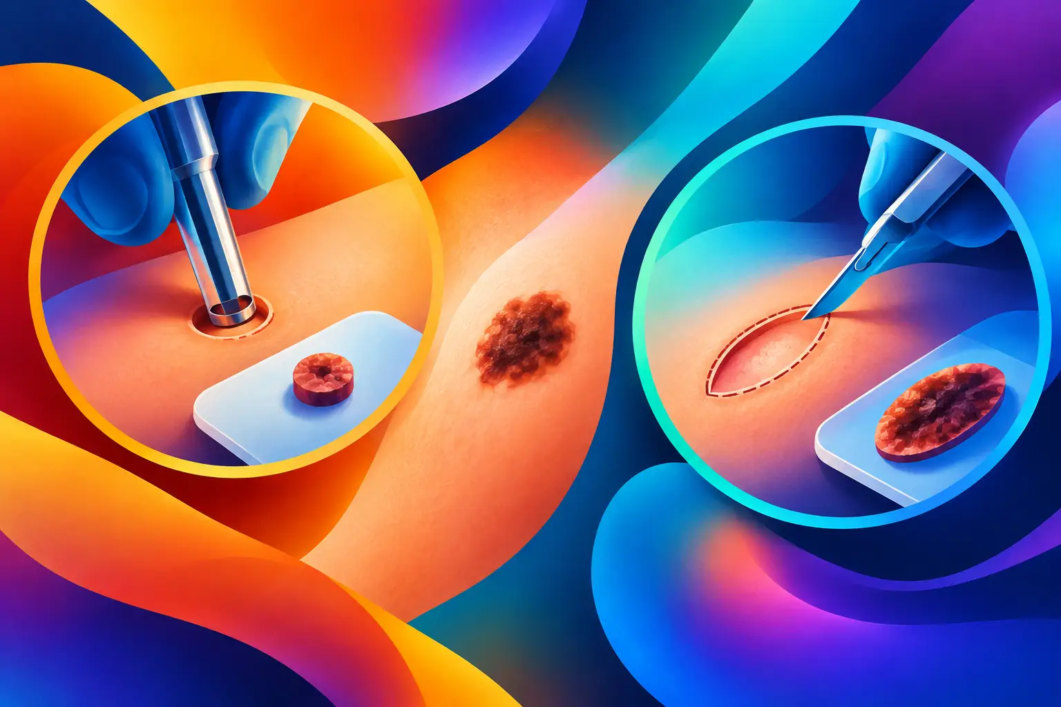 Biopsy Versus Excision for Suspicious Skin Spots