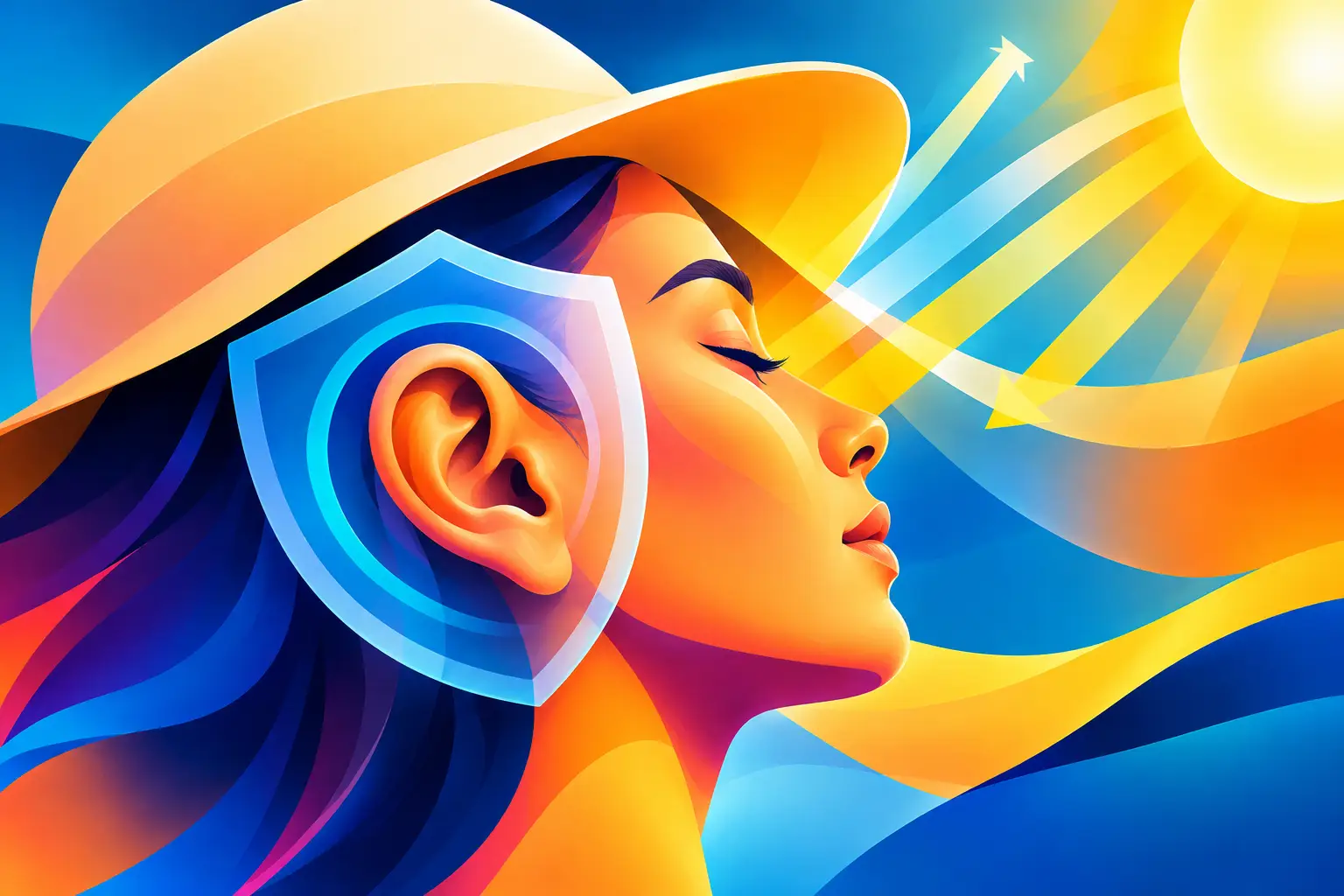 How to Protect Ears From UV Every Day
