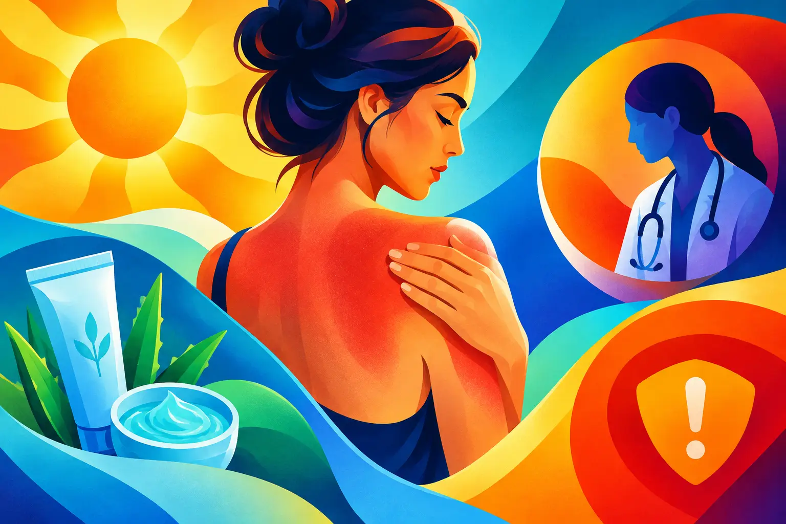 How to Treat Sunburn Safely and Know When to Seek Help