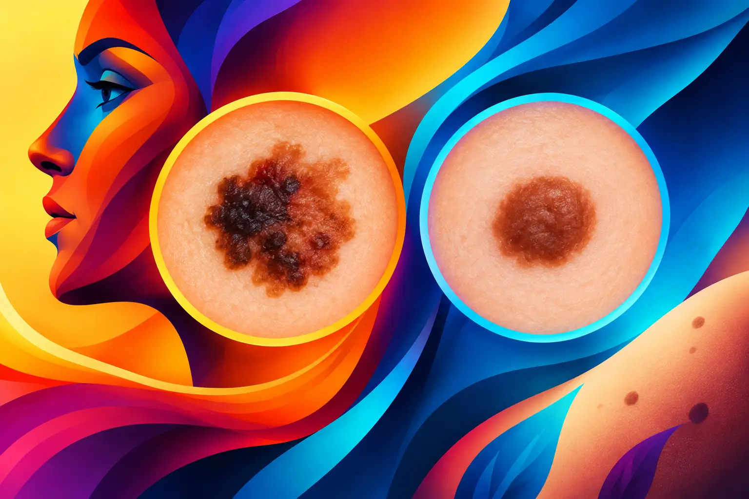 Melanoma Versus Pigmented Lesion: Warning Signs